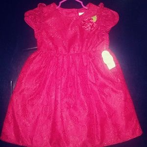 Children's Fancy Red Dress